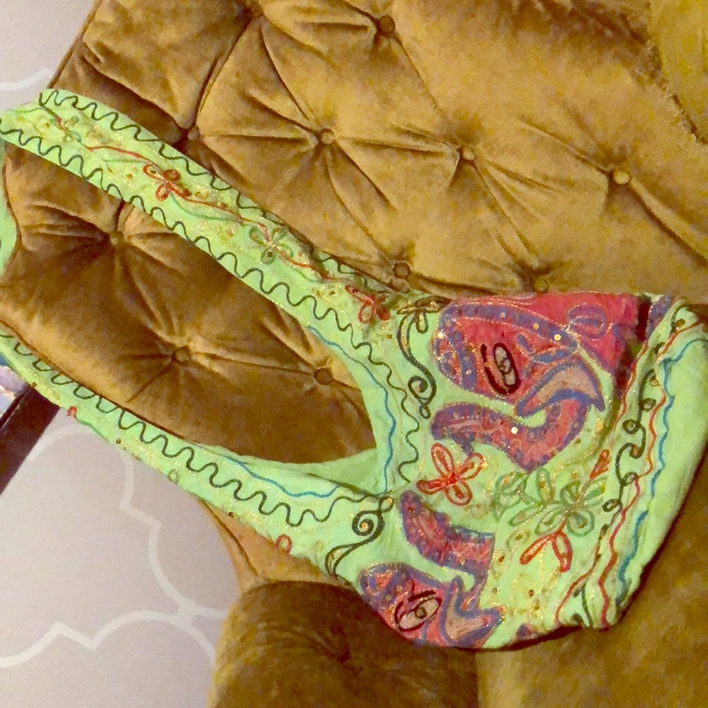 Boho elephant bag